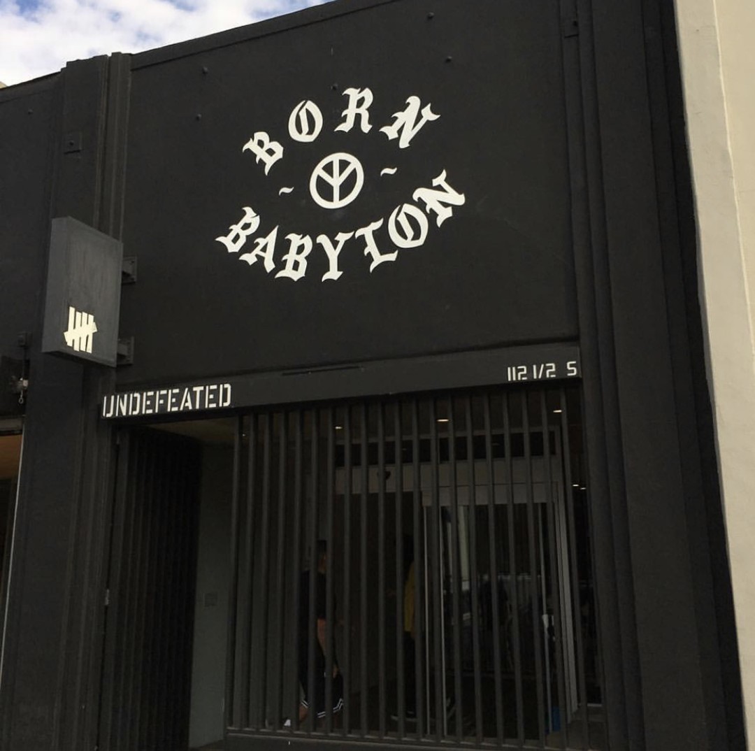Born X Raised / Babylon storefront